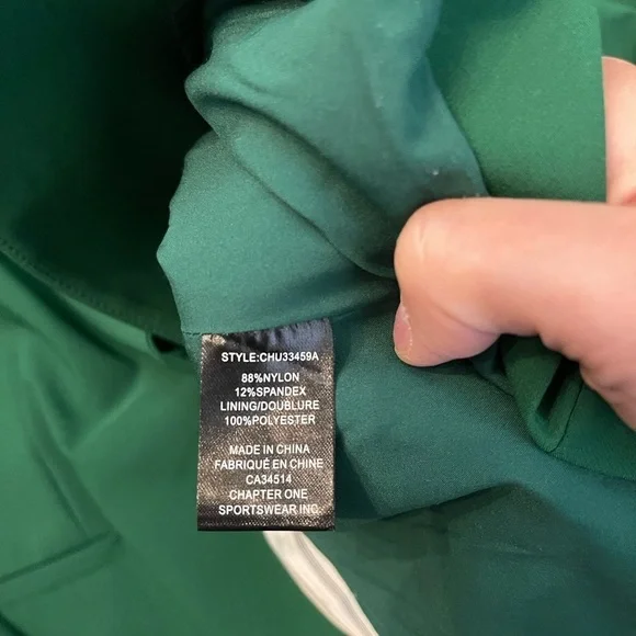 Nicole Miller Green and Gold Blazer Size S - Picture 3 of 4